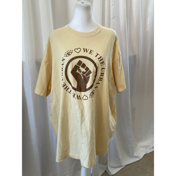 PINK Victoria's Secret Tops - Women's PINK Victoria's Secret Short Sleeve Tee OS Yellow Brown